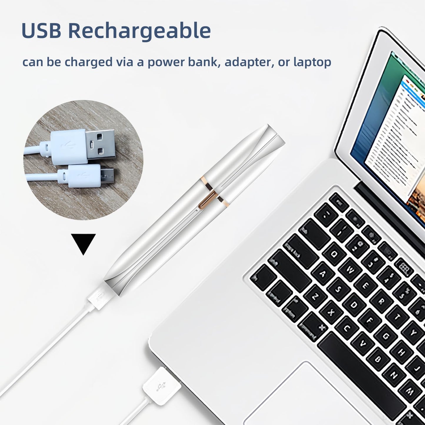 DGXWLLW Electric Eyebrow Trimmer, Rechargeable Eyebrow Hair Remover for Women Men, Cordless Face Shavers, Painless Hair Removal for Eyebrows, Neckline, Nose, Peach Fuzz Lips, and Other Detailing