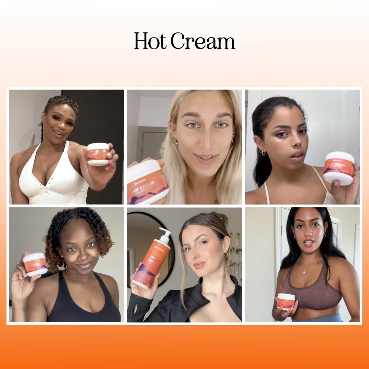 Skiennix Premium Hot Cream Sweat Enhancer - Firming Body Lotion for All - Ultra Moisturizing Cellulite Sculpting Cream | 2 Pack