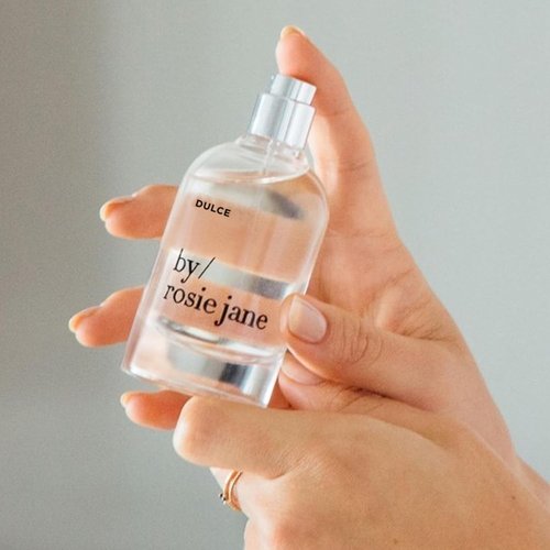 By Rosie Jane Eau De Parfum Spray - Dulce Clean Perfume for Women | Non-Toxic Body Mist with Vanilla & Hinoki Wood (50ml)