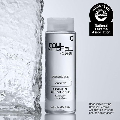 Paul Mitchell Clear Essential Conditioner - Fragrance-Free Formula for Sensitive Scalp & Skin