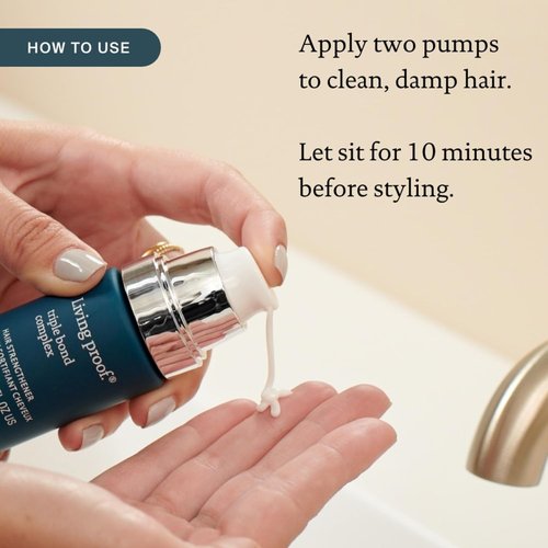 Living Proof Triple Bond Complex Leave-In Treatment | Rebuild Hair Structure & Repair Damage