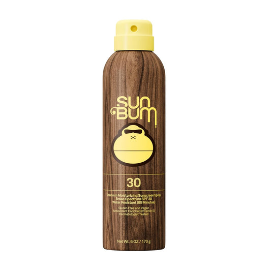 Sun Bum Original SPF 30 Sunscreen Body Spray - Moisturizing Broad Spectrum Protection with Vitamin E - 6 oz