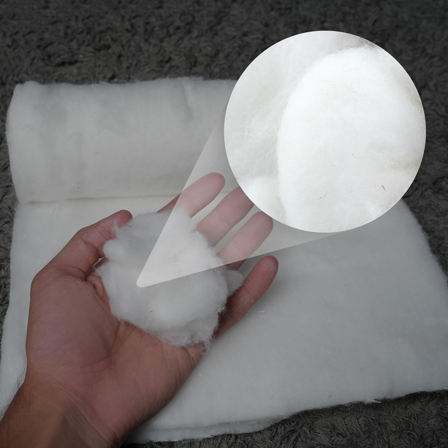 The Hobby Bounty Absorbent Pure Cotton Roll 44.1 Lbs Rolled Cotton Ball Multipurpose Soft Cotton Use for Surgical First Aid Saloon Makeup Remover Beauty and Baby Care Roll 100 Gram (Pack of 200)