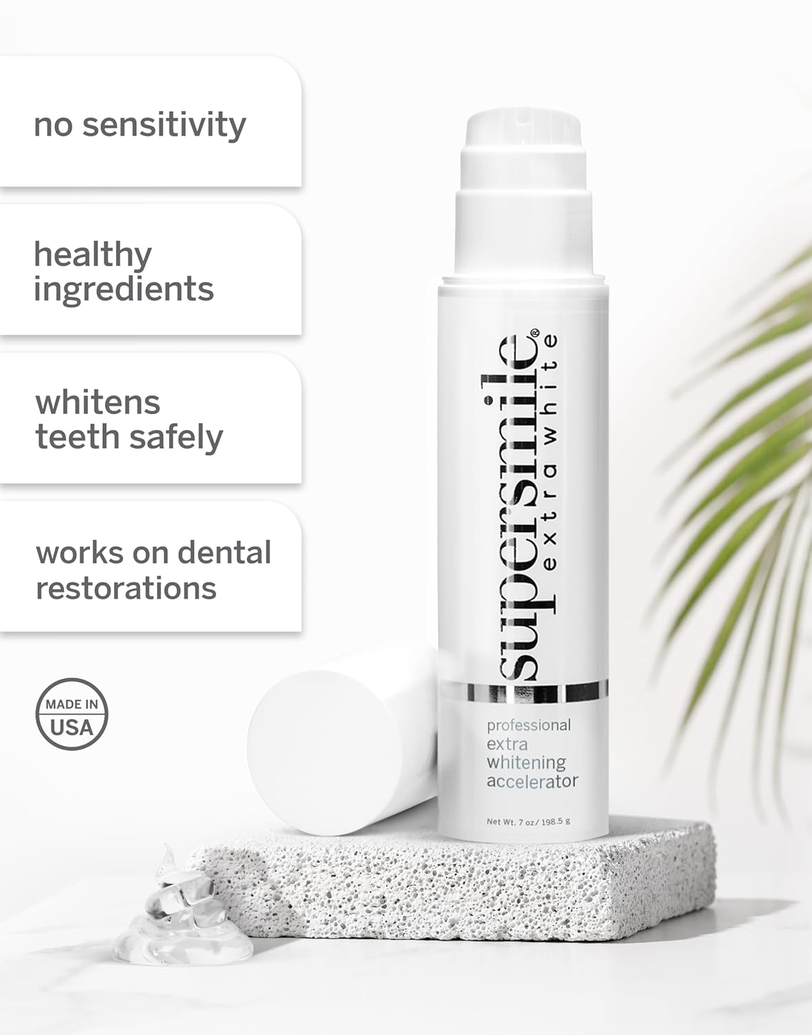 Supersmile Professional Whitening Accelerator - Fast-Acting Teeth Whitener | 7 Ounce
