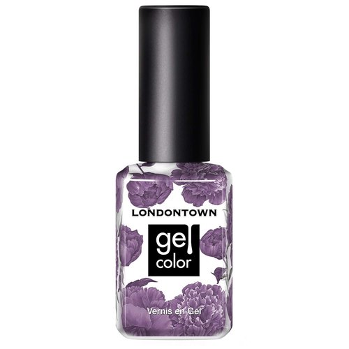 LONDONTOWN UV/LED Gel Nail Polish - Long-Lasting, Chip-Resistant High Shine - Glossy Rich Purple, Cozy Cashmere, 12ml