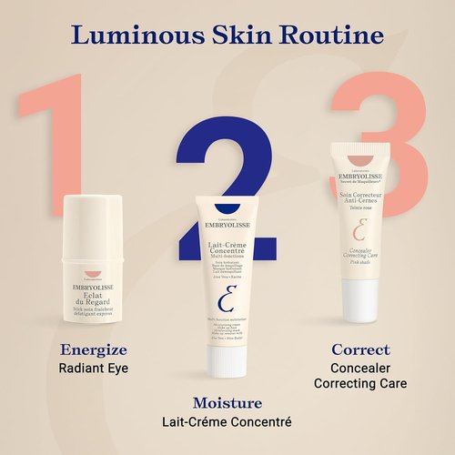 Embryolisse Concealer - Hydrating Under Eye Makeup for Dark Circles & Puffiness | 0.27 fl oz