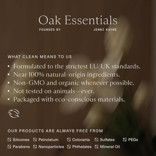 Oak Essentials Youthful Skin Routine Set - 4-Step Renewal Kit with Peptide Serum & Moisture Balm