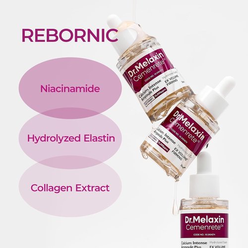 Dr. Melaxin Calcium Ampoule Plus - Firming Serum with Adenosine & Niacinamide for Dark Circles | 1.01 fl. oz.