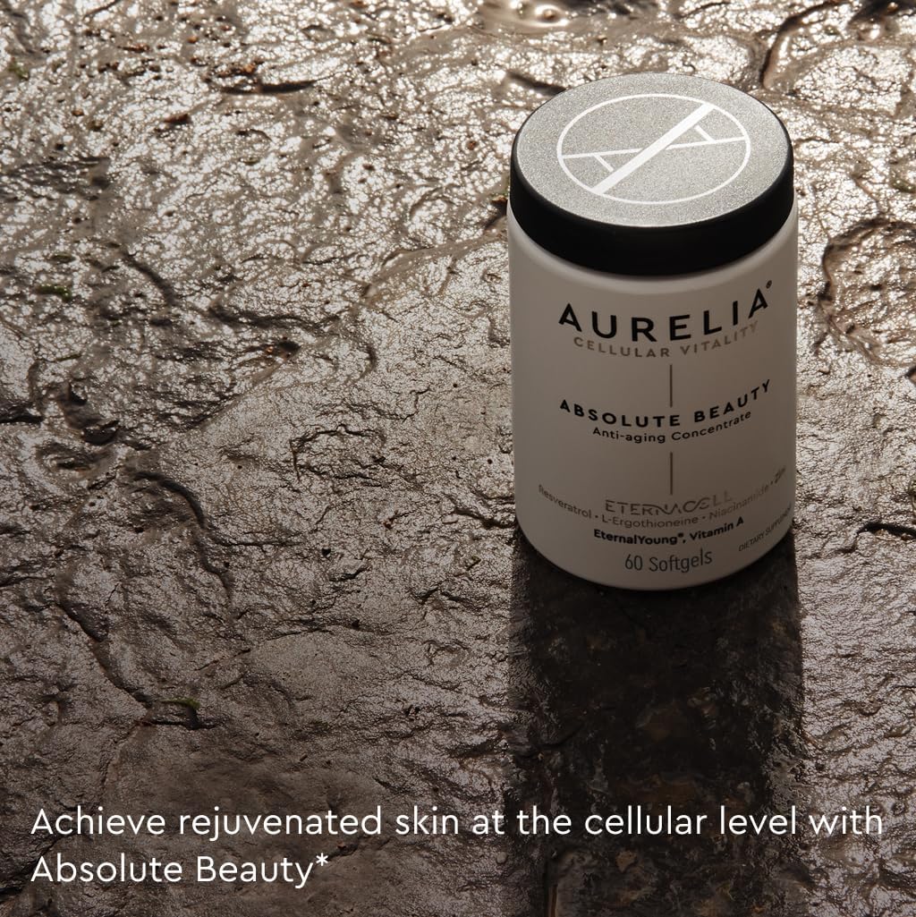 AURELIA Absolute Beauty - Advanced Cellular Anti-Aging Supplement | Boost Skin Moisture with Zinc & Retinol