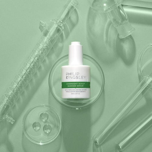 Philip Kingsley | Overnight Hydrating Hair Scalp Barrier Serum | Nourishing Treatment for Dry, Itchy Scalps | Aloe Vera Infused | 2.02oz