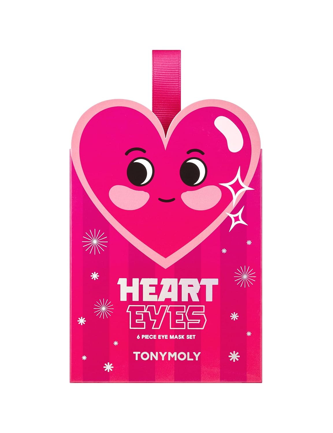 TONYMOLY Hydrogel Eye Mask Set - 6 Assorted Masks for Fine Lines, Dark Circles & Moisturizing | Collagen & Hyaluronic Acid