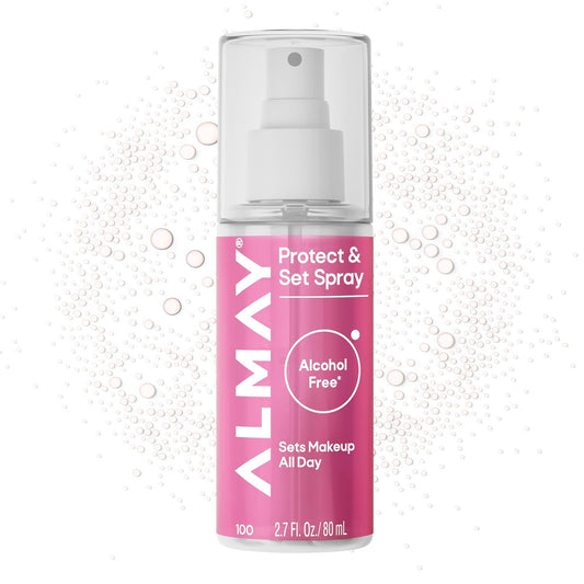 Almay Protect & Set Spray - Hydrating Vegan Makeup Setting Spray | 2.7 fl oz for All-Day Wear