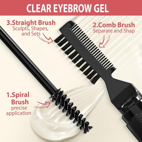 Regine Switzerland Eyebrow Pencil Kit - Waterproof Microblading Pen, Gel & Brush | Long-Lasting Blonde
