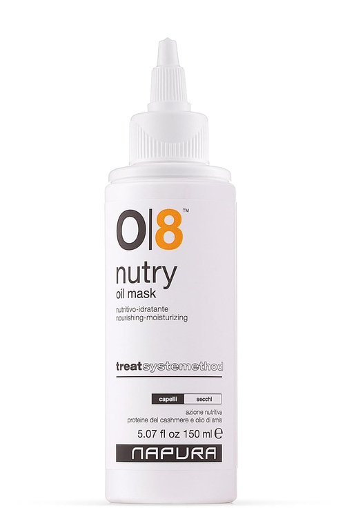 NAPURA O8 Intense Moisture Hair Oil Treatment Mask - Nourishes & Restores Dry, Damaged Hair (5.07 fl oz)
