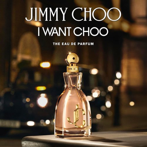 Jimmy Choo I Want Choo Eau de Parfum Gift Set - Includes Lipstick & Pouch | Perfect for Gifting