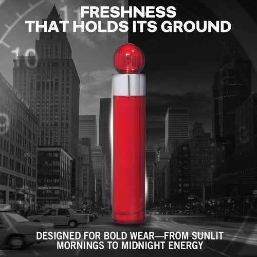 Perry Ellis 360 Red Men Eau De Toilette Spray - Invigorating Fragrance | 1.7 Ounce