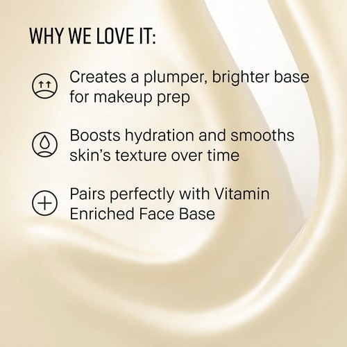 Bobbi Brown Vitamin Enriched Smoothing Serum - Glowy Hydrating Overnight Face Serum with Niacinamide & Vitamin C, 1 Fl Oz
