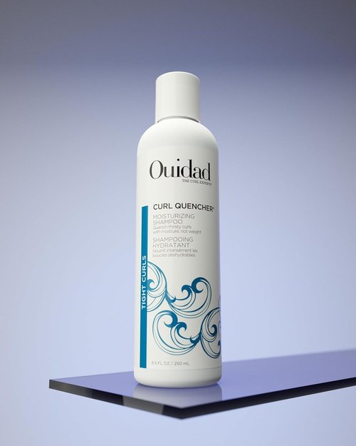 Ouidad Curl Quencher Bundle | Moisturizing Shampoo, Conditioner & Curl Cream - 8.5 fl oz Each, Vegan & Color-Safe, Frizz Control