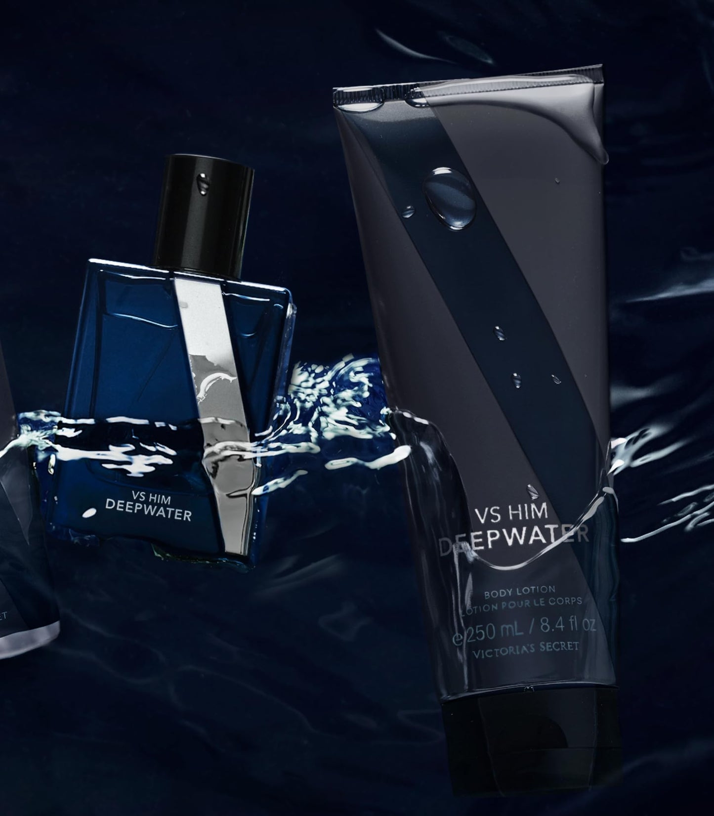 Victoria's Secret VS Him Deepwater Men's Cologne Body Lotion (8.4 oz)