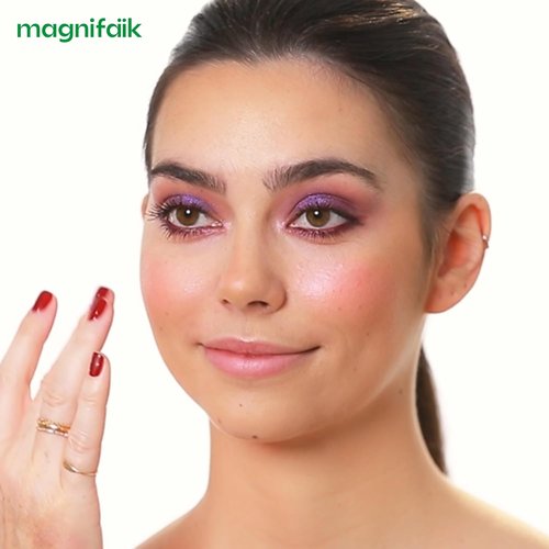 Magnifaik Cream Blush to Powder - Innovative Vegan Face Makeup for Long-Lasting Buildable Color | 0.12 oz