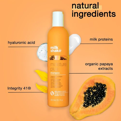 Milk_Shake Moisture Plus Shampoo - Deep Hydration for Dry Hair | 33.8 Fl Oz