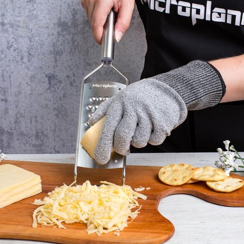 Microplane Professional Series Kitchen Grater - Extra Coarse Stainless Steel Blades for Vegetables & Cheese | Made in USA