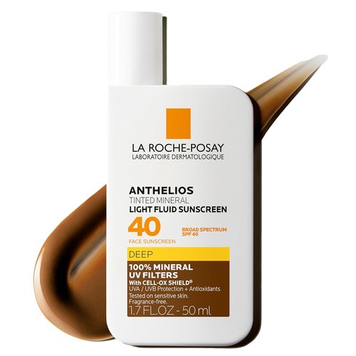 La Roche-Posay Anthelios Sunscreen SPF 40 - Ultra-Light, Oil-Free Face Sunscreen with Matte Finish