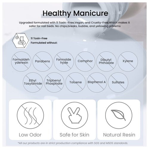 MAYCHAO 15ML Blue Gel Nail Polish 1Pc Baby Blue Gel Polish Soak Off UV LED Nail Polish Nail Art Starter Manicure Salon DIY at Home, 0.5 OZ