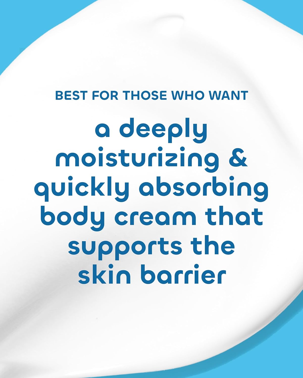 Seaweed Bath Co. Hydrate Body Cream - Unscented Moisturizer with Vitamin E & Hyaluronic Acid | 6 oz