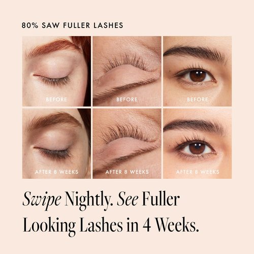 Borboleta Lash Serum - Eyelash Serum for Longer, Thicker, Fuller Natural Lashes | Full Size, 3-Month Supply