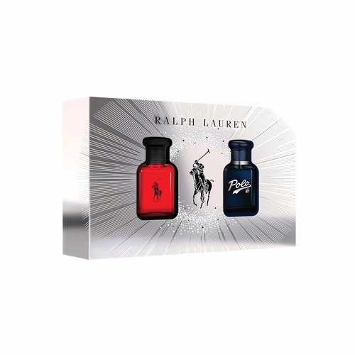 Ralph Lauren - Polo Red & Polo 67 Men's Cologne Duo Trial Set - 2 Travel Size Eau de Toilette (0.5 Fl Oz Each)