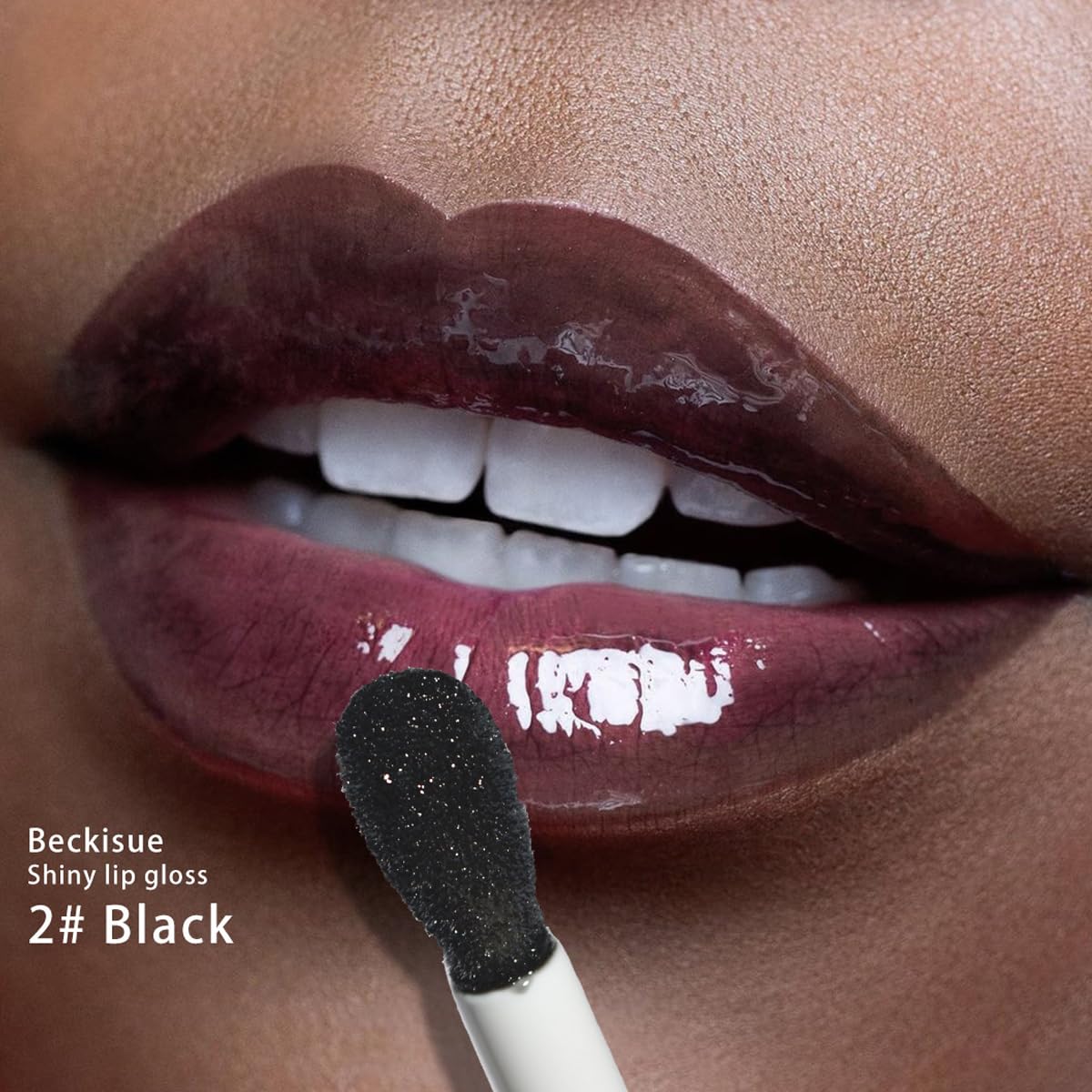 Skiennix Translucent Black Lip Oil Set - Hydrating Plumping Lip Tint | Long-Lasting Glossy Finish