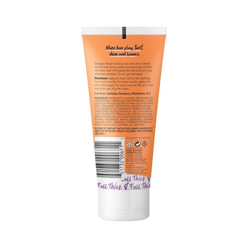 Marc Anthony Hair Thickening Styling Cream - Volumizing Biotin Formula for Thin Hair | Lightweight & Sulfate-Free