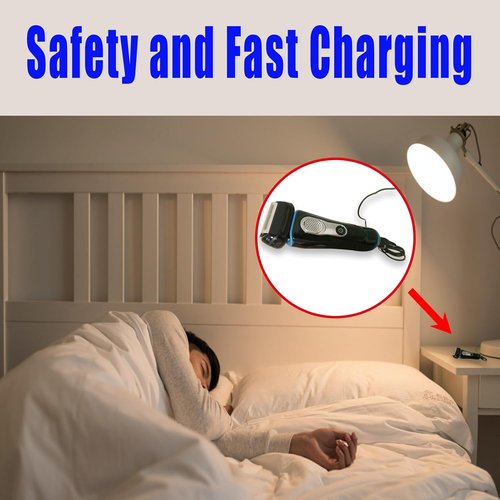 Braun 12V Charger - Compatible with S1, S3, S5, S6, S7, S8, S9 Series Electric Shavers | Wall Power Adapter