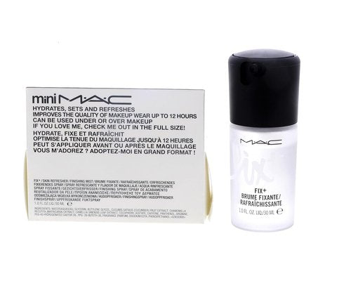 Mac Prep and Prime Fix Plus Setting Spray Mist - Mini 1.0 Fl Oz for Flawless Makeup Finish