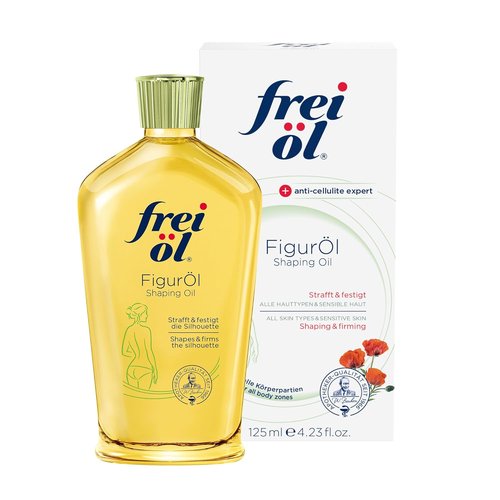 Frei Öl Shaping Oil - Cellulite Reduction Body Oil - Smooths & Firms Problem Areas - 125 ml / 4.23 Fl Oz