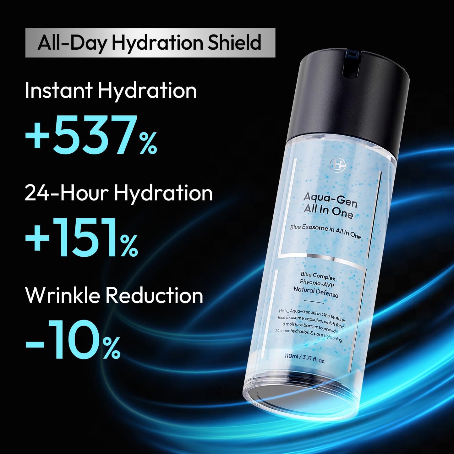Skiennix Men's Face Moisturizer Gel - Oil Control & 24-Hour Hydration - Non-Greasy, Pore Minimizing, 3.71 fl oz