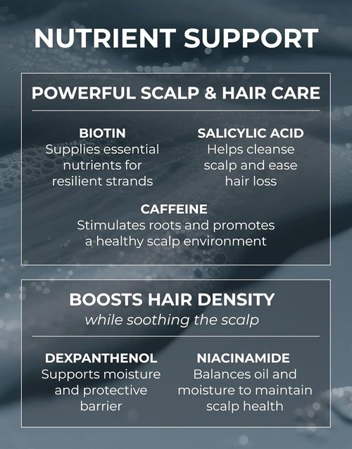 Motifull Hair Growth Treatment - Boost Thinning Hair with Biotin & Caffeine | 6.76 fl oz