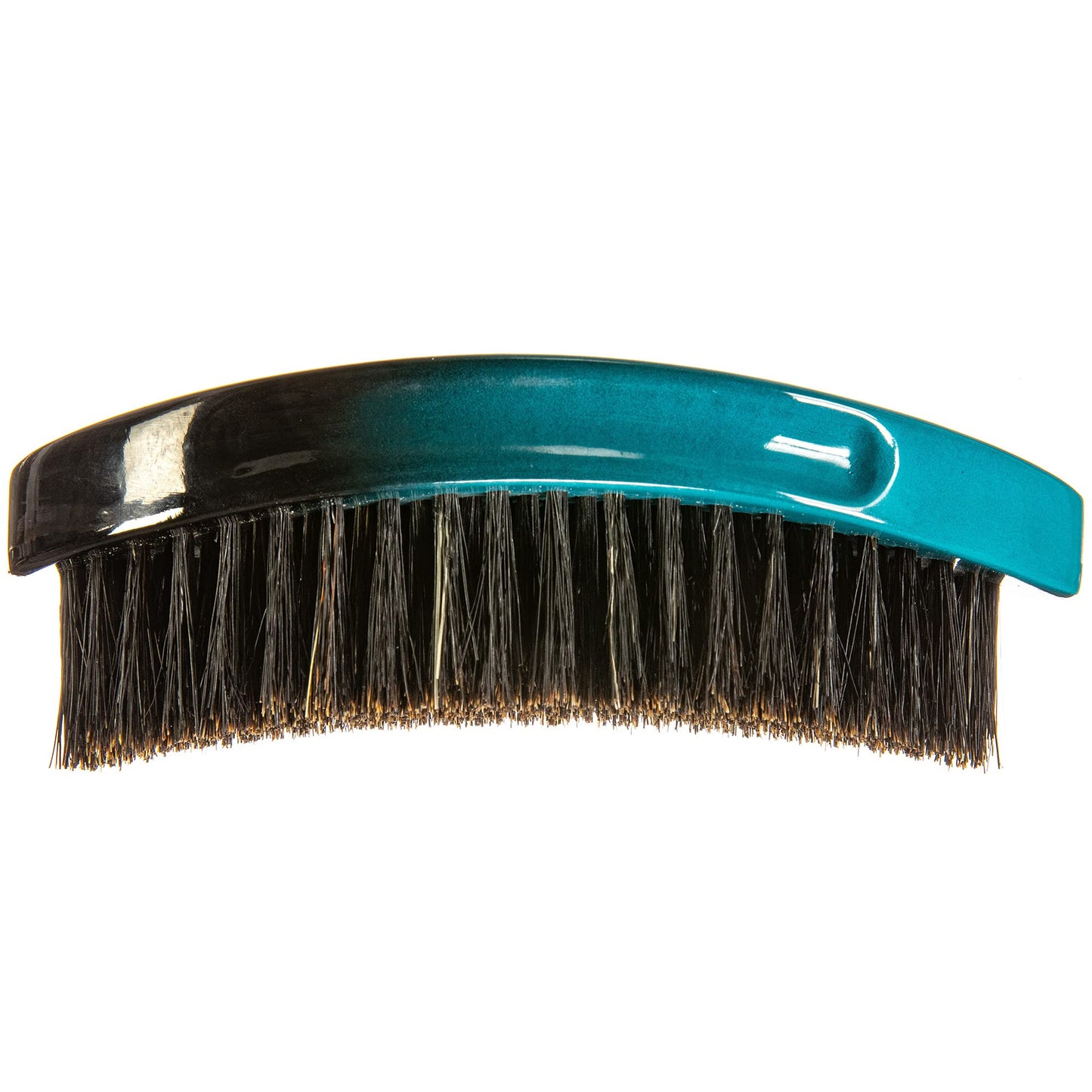Torino Pro Curve #156 - Medium 100% Boar Bristle Curved Palm Brush for Laying 360 Waves, Use with Wave Cap or Durag - Luxury Wave Brush for Men