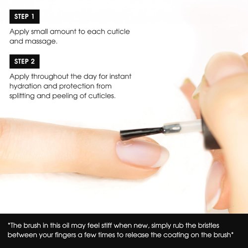 Deborah Lippmann Intense Therapy Cuticle Oil - Nourishes & Repairs with 10 Essential Oils | Vegan, 10 Free Formula