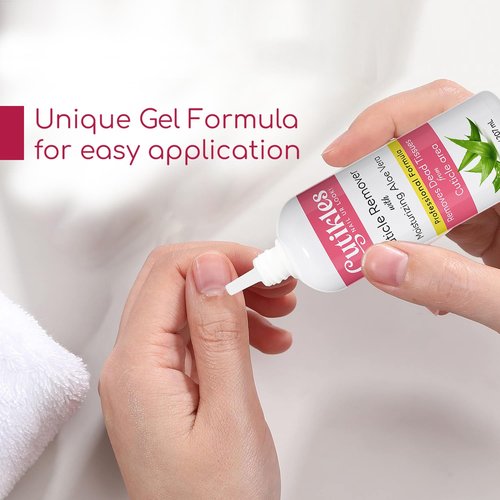 Regine Switzerland Cuticle Remover Gel - Professional Grade Formula with Aloe Vera | 7 Fl Oz for Nourished, Hydrated Cuticles