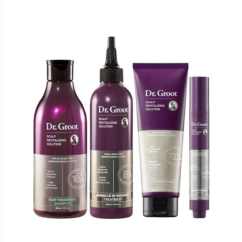 Dr. Groot Thickening Serum Set | Biotin & Rosemary for Hair Loss, Thinning & Scalp Repair