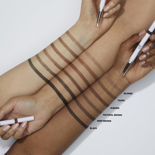 e.l.f. Instant Lift Brow Pencil, Dual-Sided, Precise, Fine Tip, Shapes, Defines, Fills Brows, Contours, Combs, Tames, Auburn, 0.006 Oz