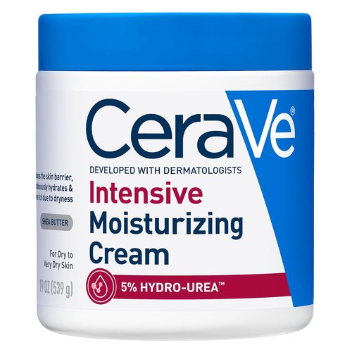 CeraVe Intensive Moisturizing Cream - Shea Butter Body Lotion for 72H Hydration & Skin Barrier Repair, 19oz
