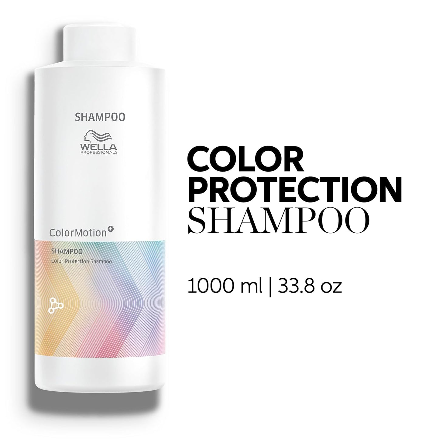 Wella Professionals ColorMotion+ Shampoo - Color Protection for Vibrant Hair | 33.8 Fl Oz