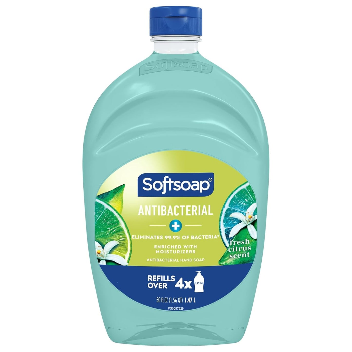 Softsoap Liquid Hand Soap Refill - Fresh Citrus Scent | 50 Oz | Pack of 6 Refills