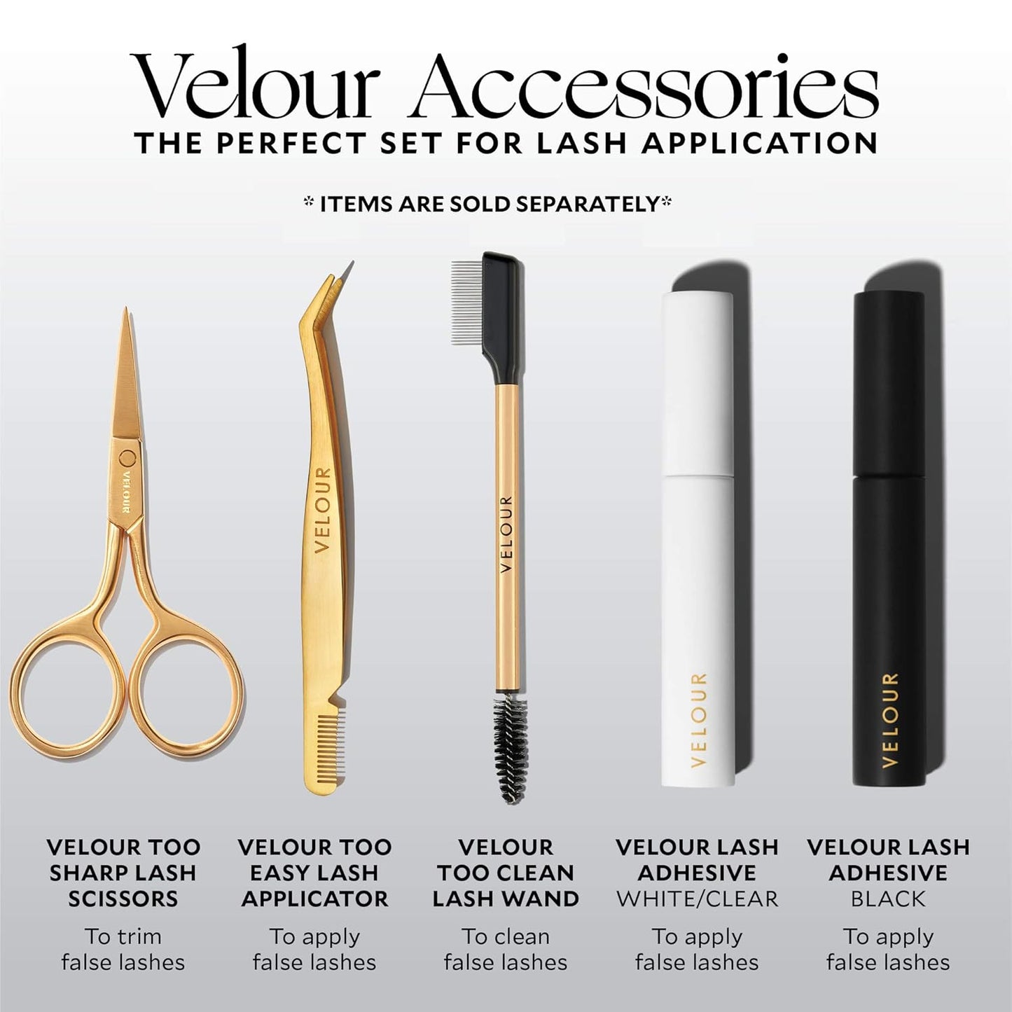 Velour Too Clean Lash Wand - 2-in-1 Eyelash Cleansing Brush for Lashes & Brows | Perfect for Extensions