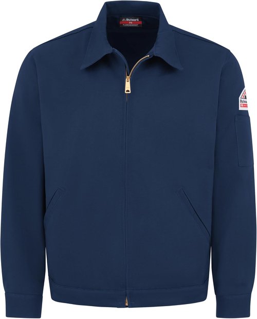 Bulwark FR Men's Midweight Flame Resistant Jacket - Durable, Safety-Approved Workwear