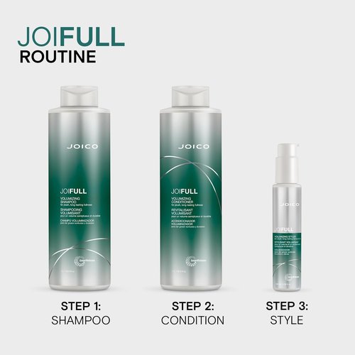 Joico JoiFULL Volumizing Conditioner - Boost Body & Shine for Fine, Thin Hair | Long-Lasting Fullness