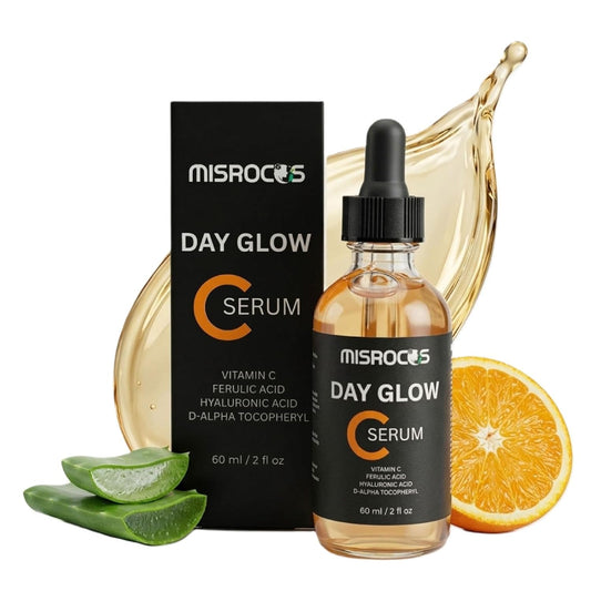 Day Glow 16% Vitamin C Serum - Brightening Dark Spot Remover with Hyaluronic Acid | 60ml for Glass Skin & Wrinkle Reduction